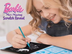 BARBIE SKETCH BOOK MER-MAZING SCRATCH REVEAL