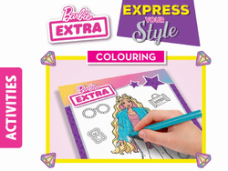 BARBIE SKETCH BOOK VYJÁDŘI SVŮJ STYL