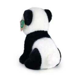 Plyšová panda sedící 18 cm ECO-FRIENDLY