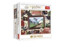 Puzzle Harry Potter Bradavický expres 934 dílků 68x48cm v krabici 26x26x10cm