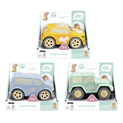 ABC Cozy Friends auto 11 cm, 3 druhy