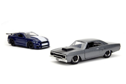 Rychle a zběsile Twin Pack 2016 Ford Mustang GT350 + 1970 Plymouth Road Runner, 1:32 Wave 4/1