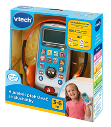 Vtech Hudební přehrávač se sluchátky CZ