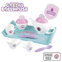 Gabby´s Dollhouse Čajový set s tácem